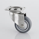 60mm Stainless Steel Swivel Castor – 40kg Load Capacity