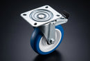 125mm Stainless Steel Braked Castor – Polyurethane Wheel