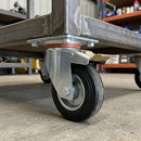 80mm Pressed Steel Directional Brake Castor – 60kg Load Capacity