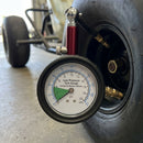 Low Pressure Tyre Gauge 2-4 psi for Balloon Wheels