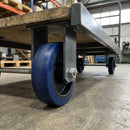 125mm Non-Marking Elastic Rubber Wheel - 250kg Load Capacity