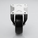 200mm Fixed Stainless Steel Castor - 300kg Capacity
