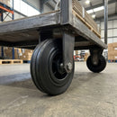 80mm Black Rubber Wheel with 70kg Load Capacity