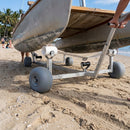 Boat Trailer with 420mm Pneumatic Wheels for Soft Sand