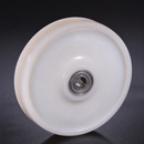 100mm Nylon Wheel - 15mm Bore with Ball Bearing