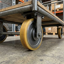 250mm Polyurethane Wheel on Cast Iron Centre – 30mm Bore