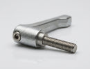 Stainless Steel Male Clamping Handle M8 x 40mm Thread Length