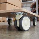 65mm Twin Wheel Castor with Plate Fitting