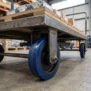 100mm Non-Marking Elastic Rubber Wheel - 12mm Bore