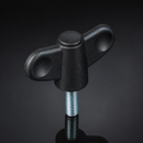Butterfly Male Wing Knob M6 x 25mm Thread Length
