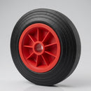160mm Solid Rubber Trolley Wheel – 12.7mm Bore