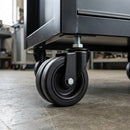 65mm Twin Rubber Wheel Designer Castor M10x15