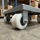 82 x 75mm Nylon Pallet Roller - 20mm Bore