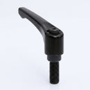 Male Thread Adjustable Indexed Clamping Handle M8 x 16mm