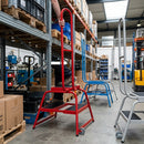Low Level Mobile 2 Step Ribbed Rubber 1030h x 500w mm