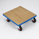 Platform Dolly Timber Deck 600mm x 600mm, 300kg Capacity