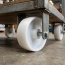 50mm Nylon Wheel - 8mm Plain Bore