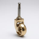38mm Brass Swivel Castor – Peg & Socket Fitting