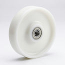 80mm Nylon Wheel - 15mm Hub Bore with Ball Bearing