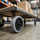 Light Duty Rubber Wheel 125mm, 80kg Load Capacity