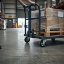 160mm Swivel Bolt Hole Castor | Black Elastic Rubber Wheel | 350kg Capacity | Premium Aluminium Centre