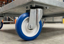 100mm Swivel Castor – Polyurethane Wheel on Nylon Centre