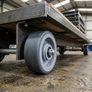 80mm Polyurethane Wheel - 12mm Bore with Roller Bearing