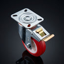 125mm Pressed Steel Directional Brake Castor - 160kg Capacity