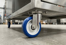 150mm Stainless Steel Swivel Castor – Polyurethane Wheel