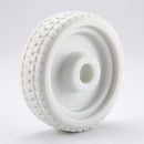 100mm Nylon Wheel - 34mm Tread, 12mm Plain Bore