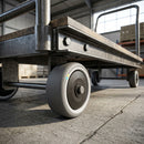 80mm Thermoplastic Wheel - Polyurethane Tread, Nylon Centre