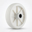 100mm Nylon Wheel - 15mm Bore with Roller Bearing