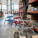 Low Level Mobile 2 Step Ribbed Rubber Tread - 355mm Depth