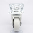 75mm Swivel Furniture Castor – Soft White Wheel