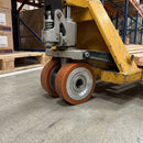 100mm Pallet Roller Orange Polyurethane