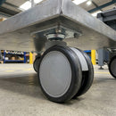65mm Twin Wheel Castor with Plate Fitting