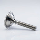 316 Grade Stainless Steel M12 Adjustable Foot – 55mm x 150mm