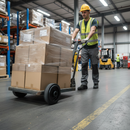 Premium 200mm Diameter Elastic Rubber Tyred Wheel with Nylon Centre and 400Kg Load Capacity