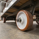 100mm Polyurethane Wheel - 40mm Tread, 15mm Bore