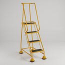 Warehouse Safety Ladder 4 Steps 2.52m Anti-Slip
