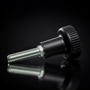 Male Thumbscrew Knob M6 x 16mm Thread Length