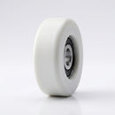50mm Polyurethane Guide Roller – 10mm Bore, 15mm Tread