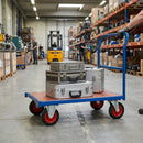 Platform Trolley Timber Deck 1000 x 700mm, 500kg Capacity
