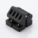 Plastic Hinge with Threaded Inserts M5, 30mm Length