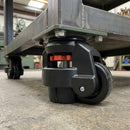 50mm Levelling Castor - Plate Fitting with 125kg Capacity