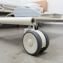 50mm Twin Wheel Castor with M10×15 Threaded Stem