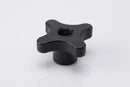 Through Thread Handwheel M10 x 50mm Diameter