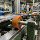 50mm Polyurethane Guide Roller – 15mm Bore, 25mm Tread