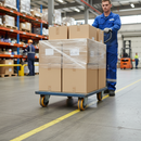 Premium 100mm Diameter Polyurethane Tyred Wheel with Aluminium Centre and 225Kg Load Capacity