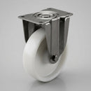 Fixed Castors 40mm White Nylon